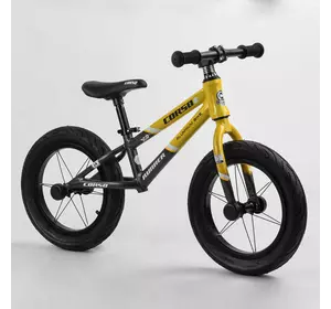 Велобег 14" CORSO «Runner» 61236 (1) алюминиевая рама, колеса надувные резиновые, алюминиевые диски, алюминиевый вынос руля