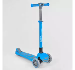 Самокат трехколесный 38603 (4) Best Scooter, ГОЛУБОЙ, складной алюминиевый руль, 4 колеса PU со светом, d=12 см Самокат трехколесный 38603 (4) Best Scooter, ГОЛУБОЙ, складной алюминиевый руль, 4 колеса PU со светом, d=12 см