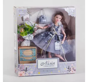 Кукла Лилия ТК - 13296 (48/2) "TK Group", "Звездная принцесса", питомец, аксессуары, в коробке
