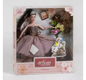 Кукла Лилия ТК - 13325 (48/2) "TK Group", "Лесная принцесса", аксессуары, в коробке