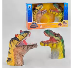 Голова динозавра X 396 (12) на батарейках, 2 голови зі звуковим ефектом, в коробці Голова динозавра X 396 (12) на батарейках, 2 голови зі звуковим ефектом, в коробці