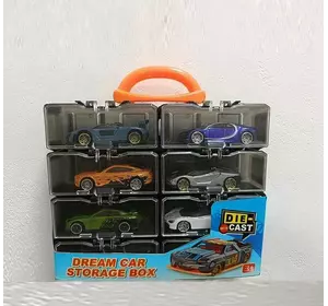 Набір машин 521-2 H (96/2) 8 металопластикових машин, у коробці Набір машин 521-2 H (96/2) 8 металопластикових машин, у коробці