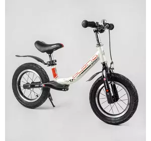 Велобег Corso "Alpha Sport" 57200 (1) стальная рама, надувные колеса 12", ручной тормоз, подножка, крылья, звоночек, в коробке