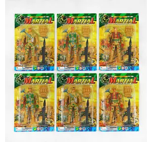 Солдат A 32-2 (576/2) 6 видів, зброя, тактичний рюкзак, висота 11,5 см, на листі, ВИДАЄТЬСЯ ТІЛЬКИ МІКС ВИДІВ Солдат A 32-2 (576/2) 6 видів, зброя, тактичний рюкзак, висота 11,5 см, на листі, ВИДАЄТЬСЯ ТІЛЬКИ МІКС ВИДІВ