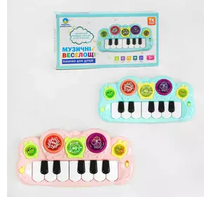 Піаніно “Музичні веселощі” TK - 10230 (180/2) "TK Group",  2 кольори, ОЗВУЧ. УКР. МОВОЮ, пісні, казки, ноти, скоромовки, підсвічування, в коробці Піаніно “Музичні веселощі” TK - 10230 (180/2) "TK Group",  2 кольори, ОЗВУЧ. УКР. МОВОЮ, пісні, казки, ноти, скоромовки, підсвічування, в коробці