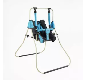 гр Гойдалка 0-м "Алінка" 209148 (1) сіра з блакитним, бежевий каркас, зміна положення спинки "сидячи/лежачи", у пакеті гр Гойдалка 0-м "Алінка" 209148 (1) сіра з блакитним, бежевий каркас, зміна положення спинки "сидячи/лежачи", у пакеті