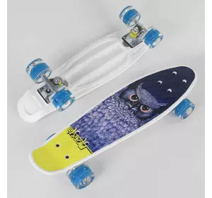 Скейт Пенни борд S 29855 (8)  Best Board, 1 ВИД В ЯЩИКЕ, колеса PU светятся, d=4.5 см, доска=55 см Скейт Пенни борд S 29855 (8)  Best Board, 1 ВИД В ЯЩИКЕ, колеса PU светятся, d=4.5 см, доска=55 см