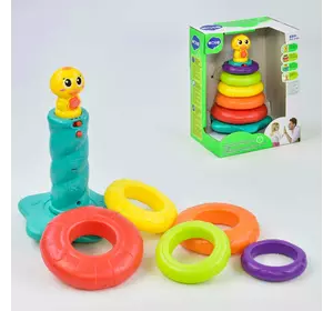 Пирамідка музична 2101 (24/2) "Hola" світло, звук, в коробці Пирамідка музична 2101 (24/2) "Hola" світло, звук, в коробці