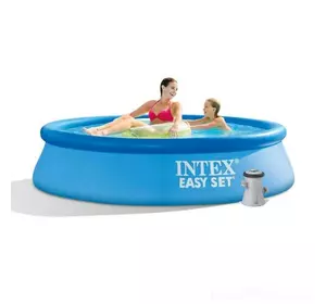 Intex Басейн наливний 28108 NP (1) 244х61см, об`єм=1942 л, з фільтр-насосом(1250 л/год) Intex Басейн наливний 28108 NP (1) 244х61см, об`єм=1942 л, з фільтр-насосом(1250 л/год)