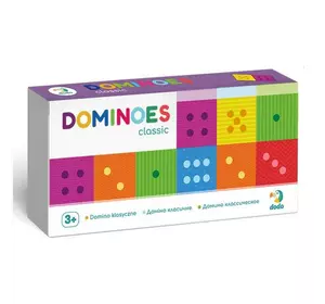 гр Гра "Доміно класичне" 300225 (24) "Dodo" гр Гра "Доміно класичне" 300225 (24) "Dodo"